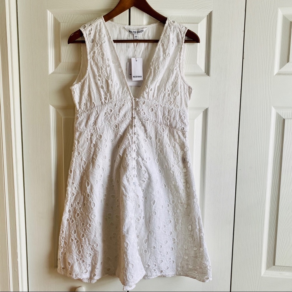 Walter Baker little white dress